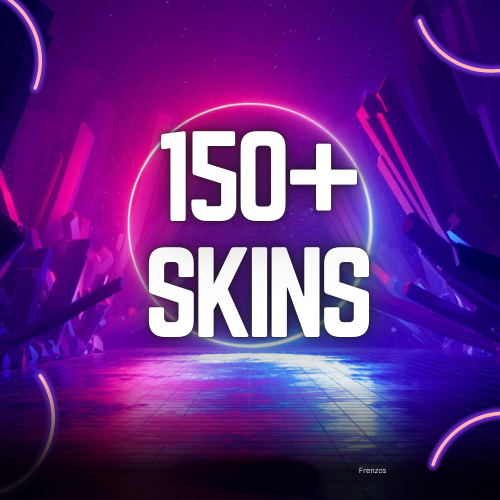 150+ Skins FN Account From Frenzos