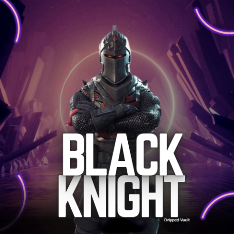 Black Knight Fortnite account with rare OG skin