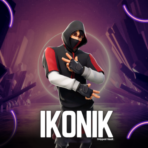 IKONIK Fortnite account with rare exclusive skin