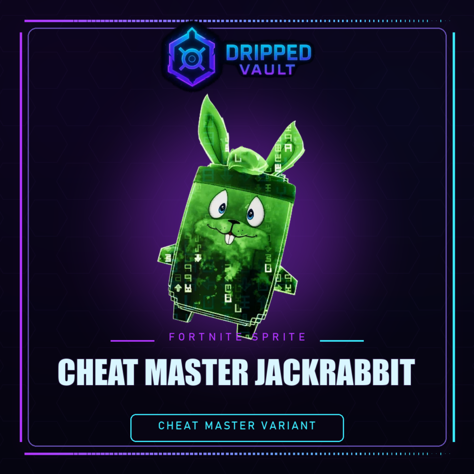 Cheat Master Jackrabbit Fortnite Sprite Unlock