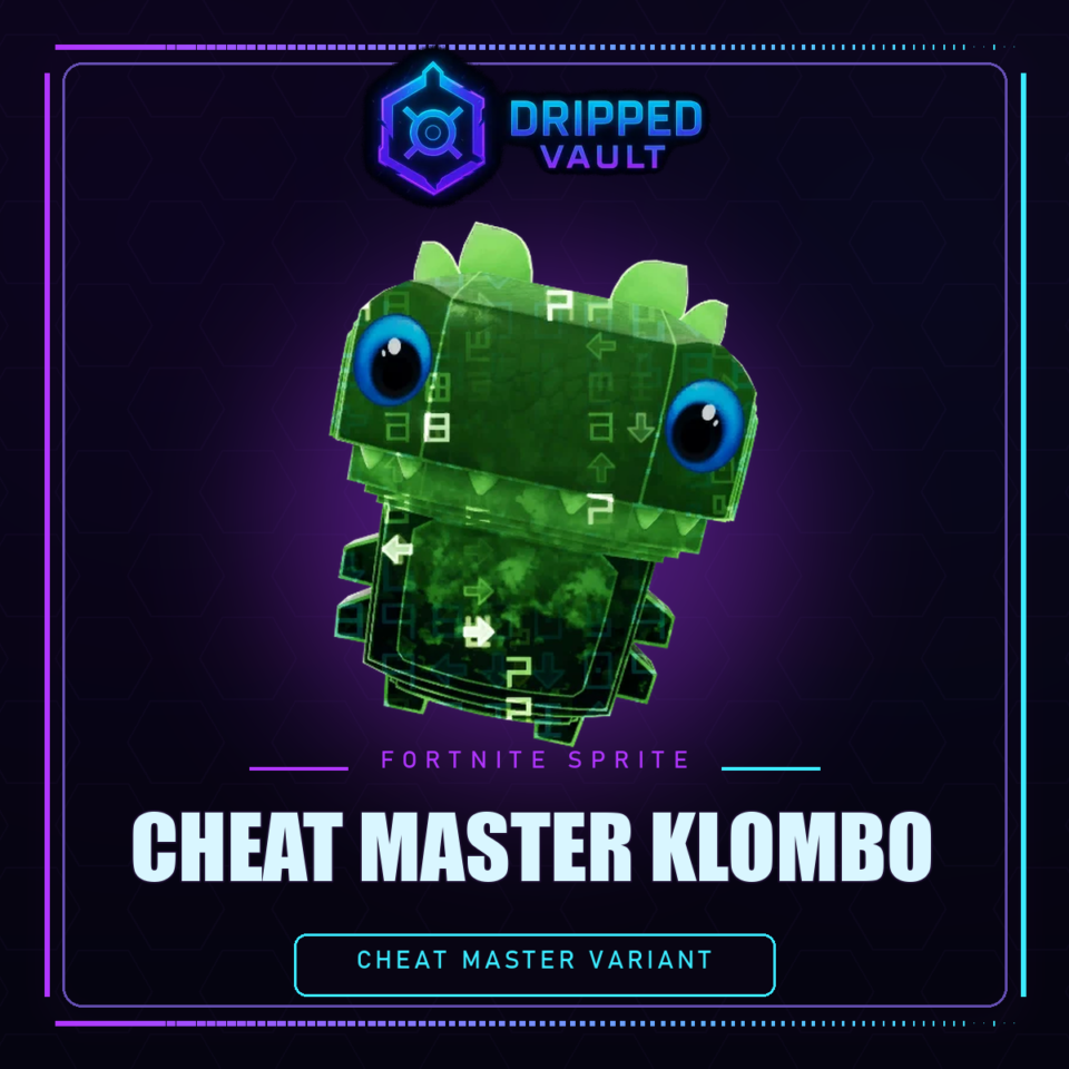 Cheat Master Klombo Fortnite Sprite Unlock