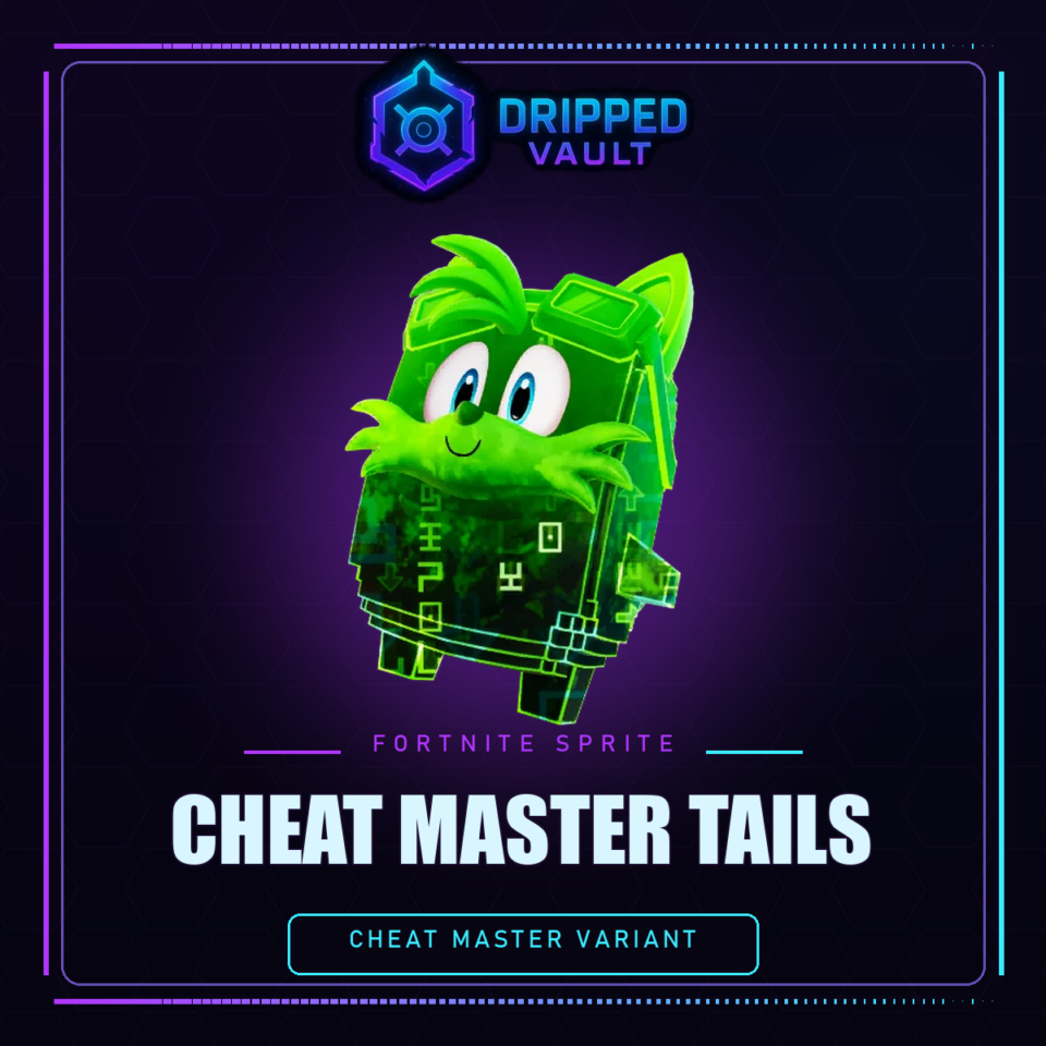 Cheat Master Tails Fortnite Sprite Unlock