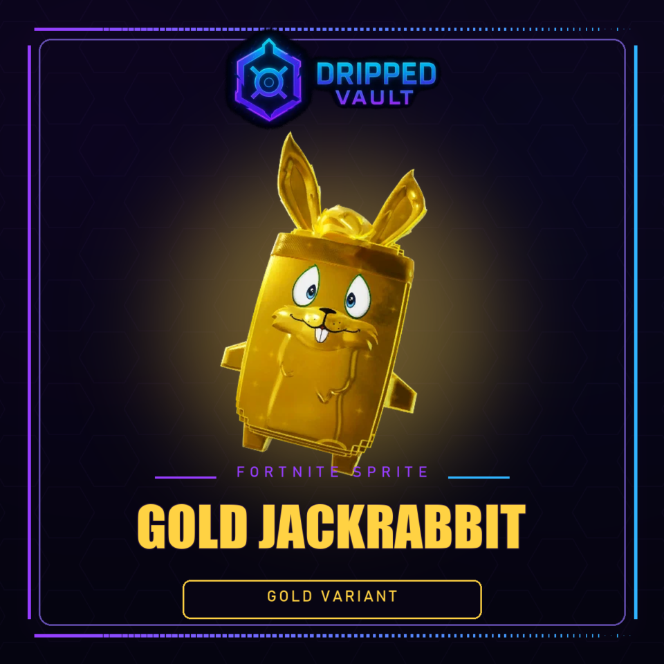 Gold Jackrabbit Fortnite Sprite Unlock