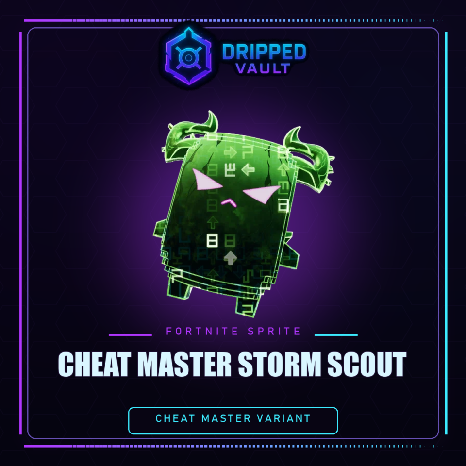 Cheat Master Storm Scout Fortnite Sprite Unlock