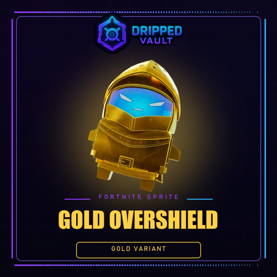 Gold Overshield Fortnite Sprite Unlock