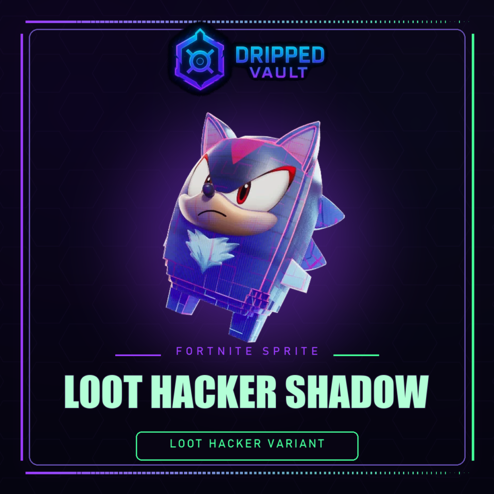 Loot Hacker Shadow Fortnite Sprite Unlock